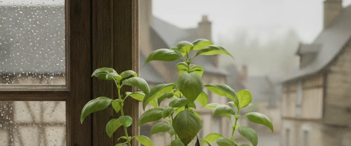 feuilles basilic noircissent elles