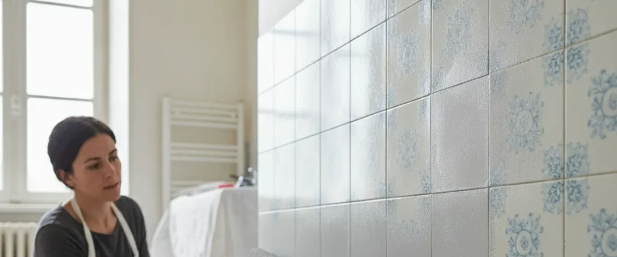peindre carrelage mural salle bain